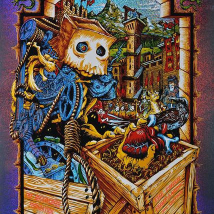 AJ Masthay x Mockingbird Foundation "No Future at All" Sparkle Foil