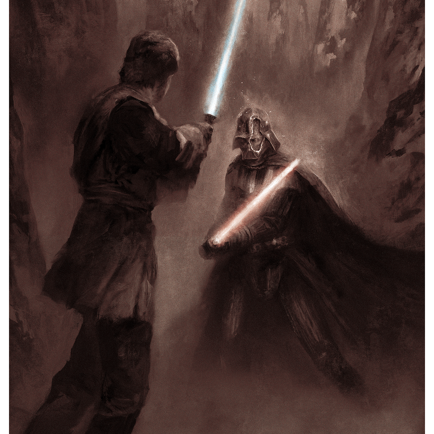 Karl Fitzgerald "The Confrontation (Obi-Wan Kenobi)" Variant