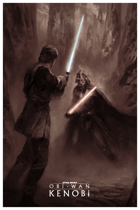 Karl Fitzgerald "The Confrontation (Obi-Wan Kenobi)" Variant