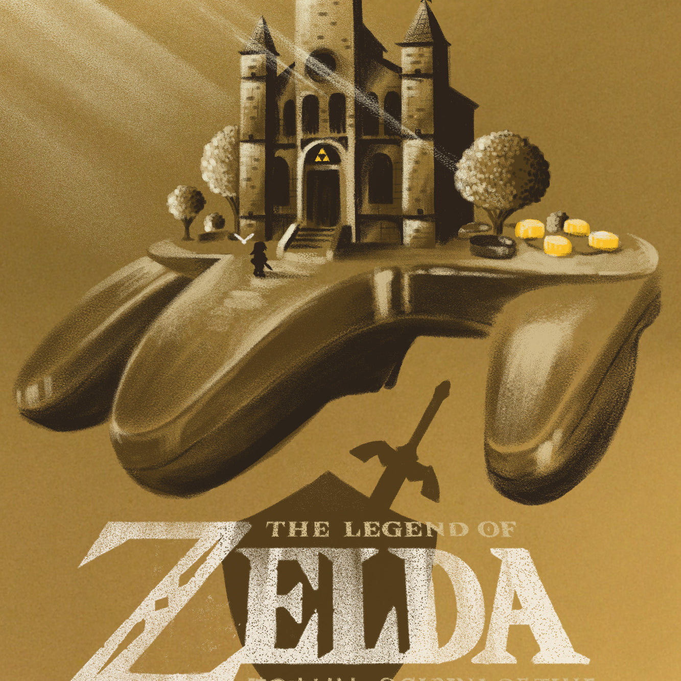 Lyndon Willoughby "Ocarina of Time" Gold Foil Variant