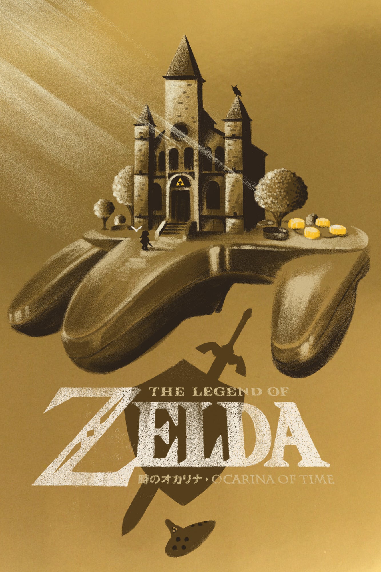 Lyndon Willoughby "Ocarina of Time" Gold Foil Variant