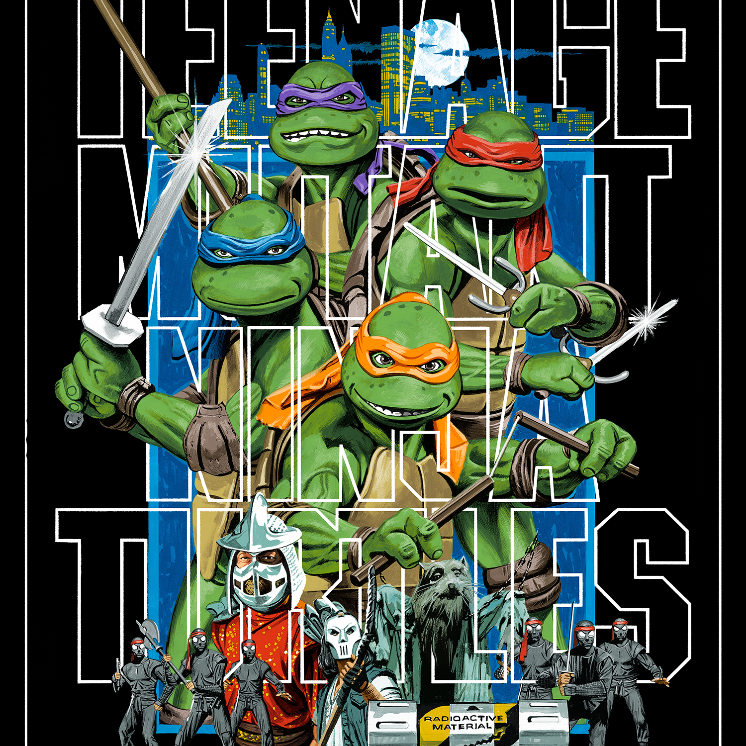 Paul Mann "Teenage Mutant Ninja Turtles" Modern Edition