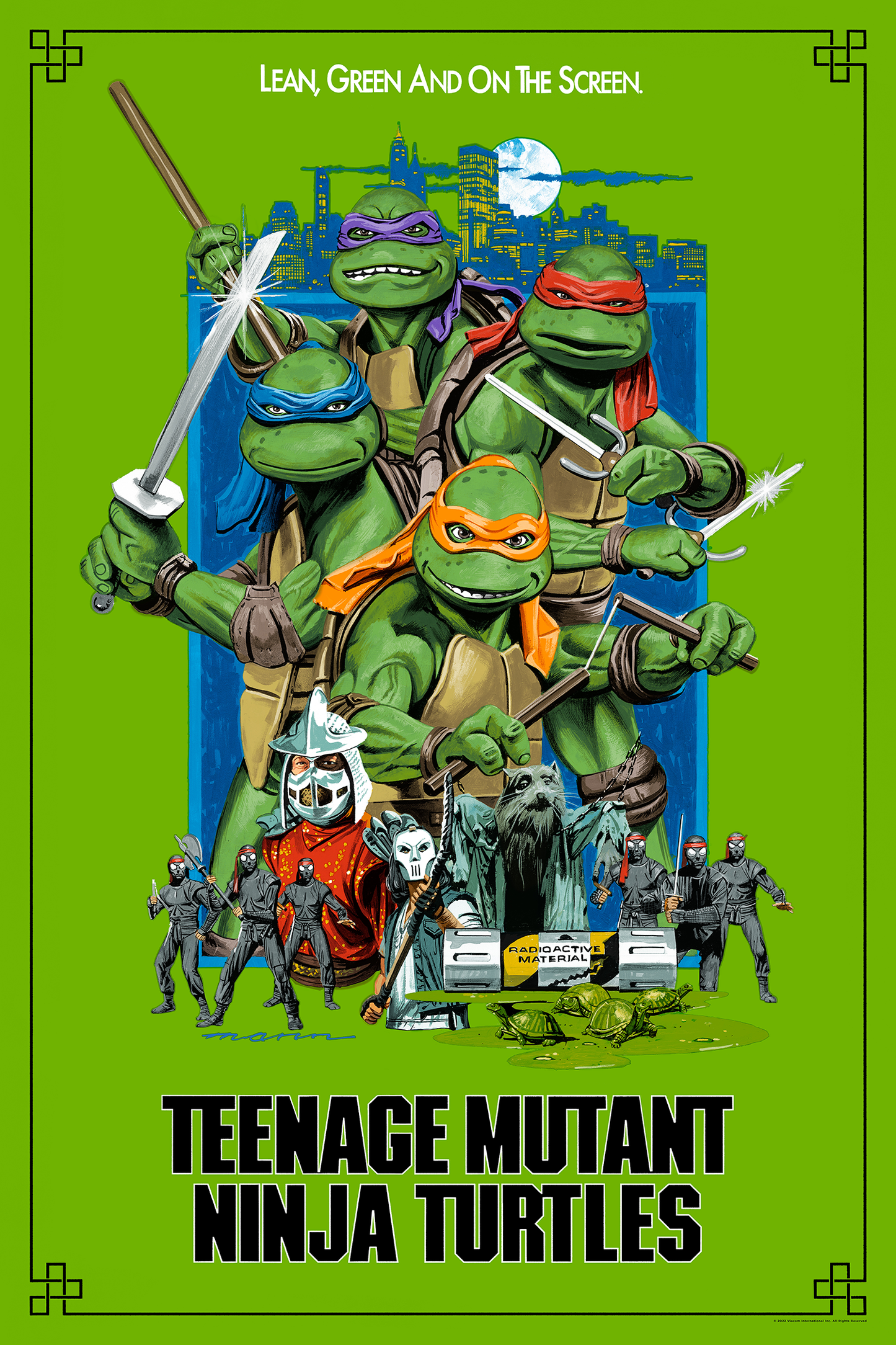Paul Mann "Teenage Mutant Ninja Turtles" Classic Green Variant