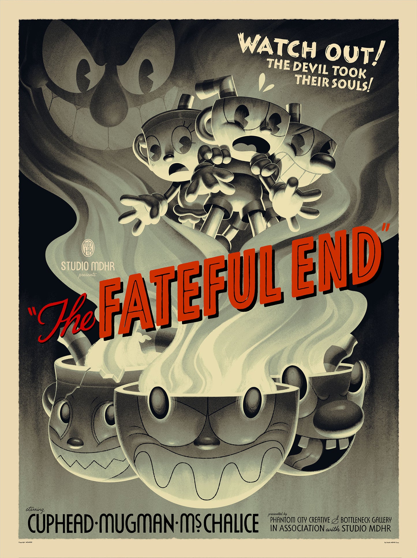 Phantom City Creative "Cuphead: The Fateful End" Variant
