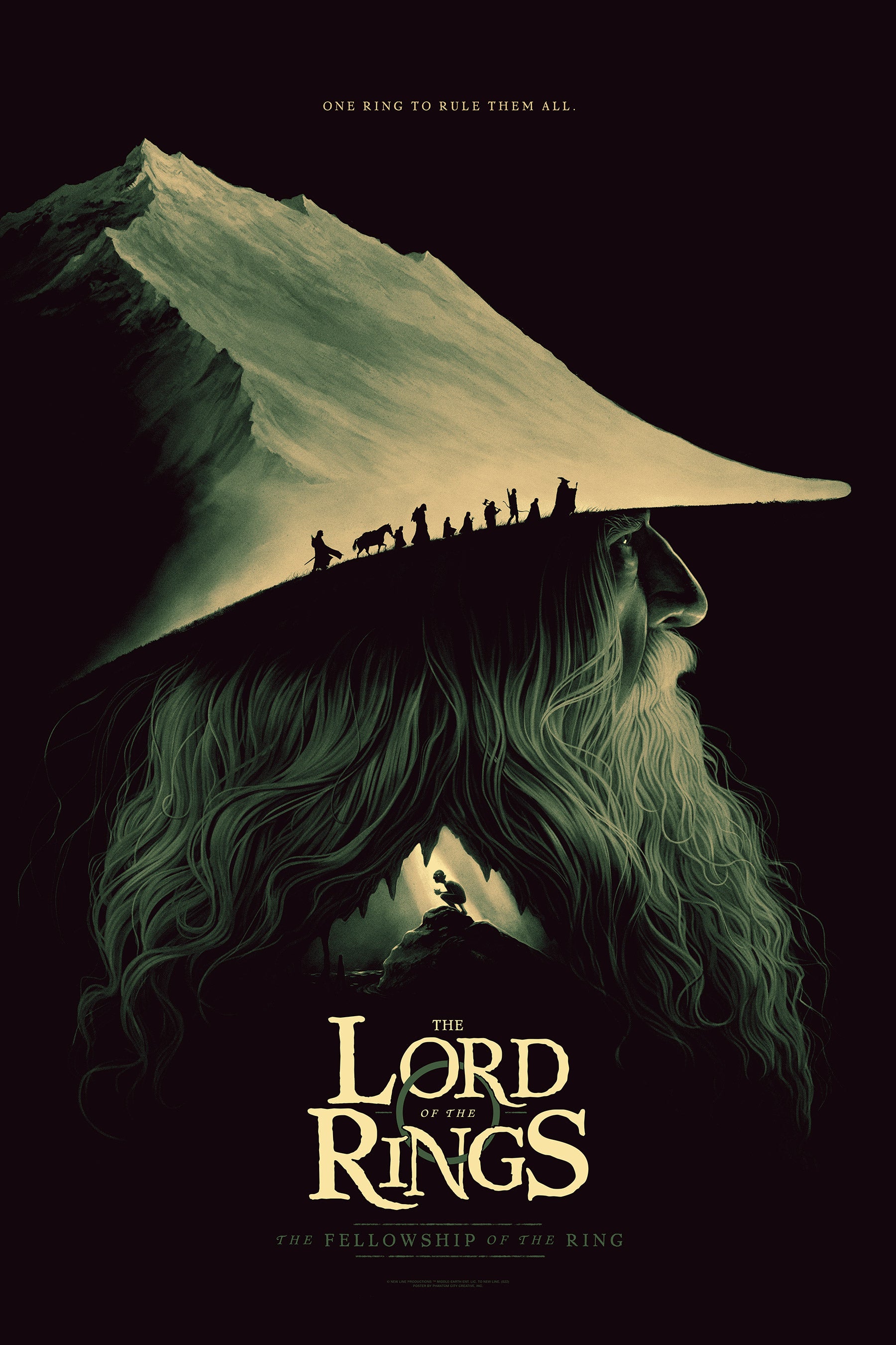 The Lord of the Rings Trilogy (2001) [8196x4096] by Phantom City Creative :  r/MoviePosterPorn