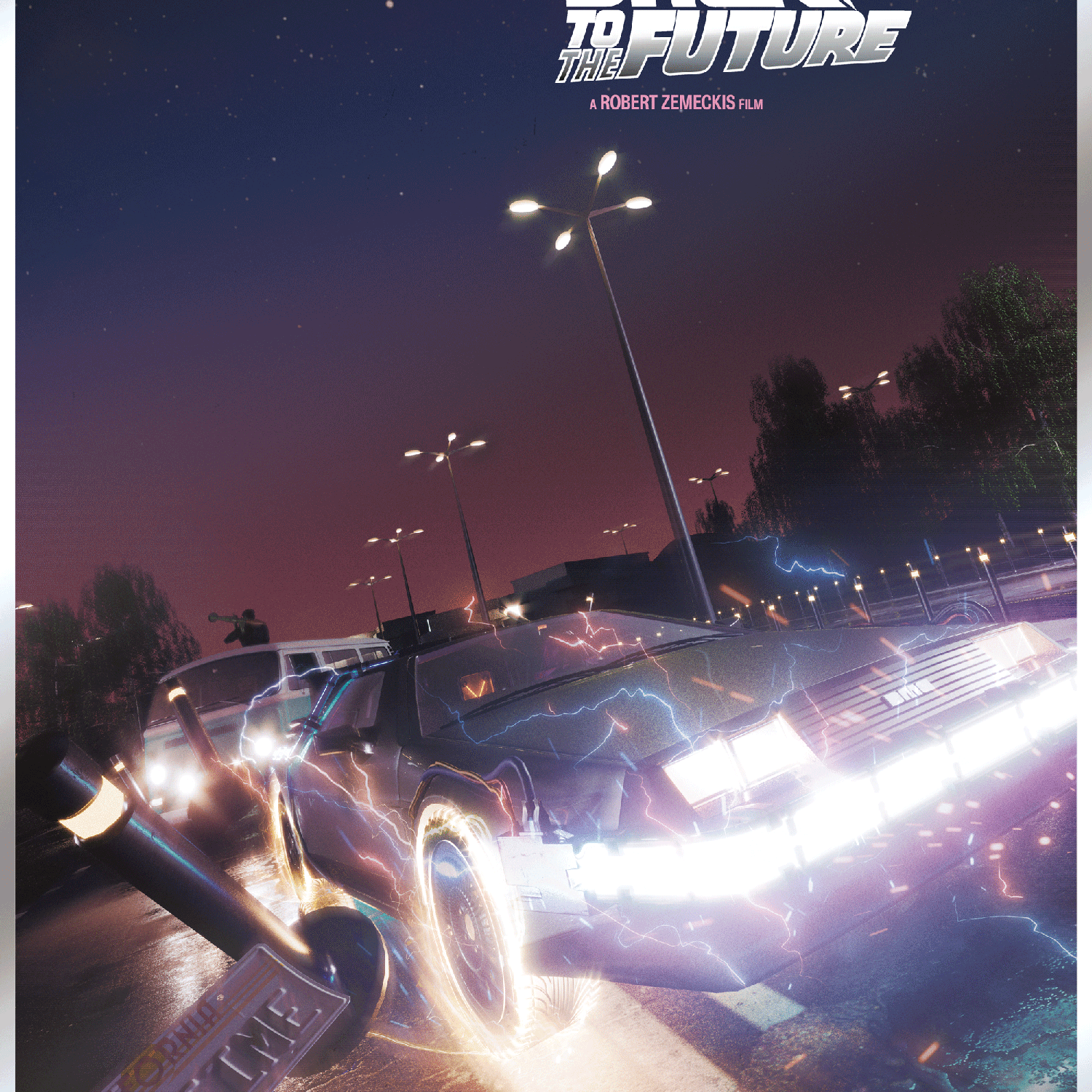 Oliver Rankin "Back to the Future" Foil Variant