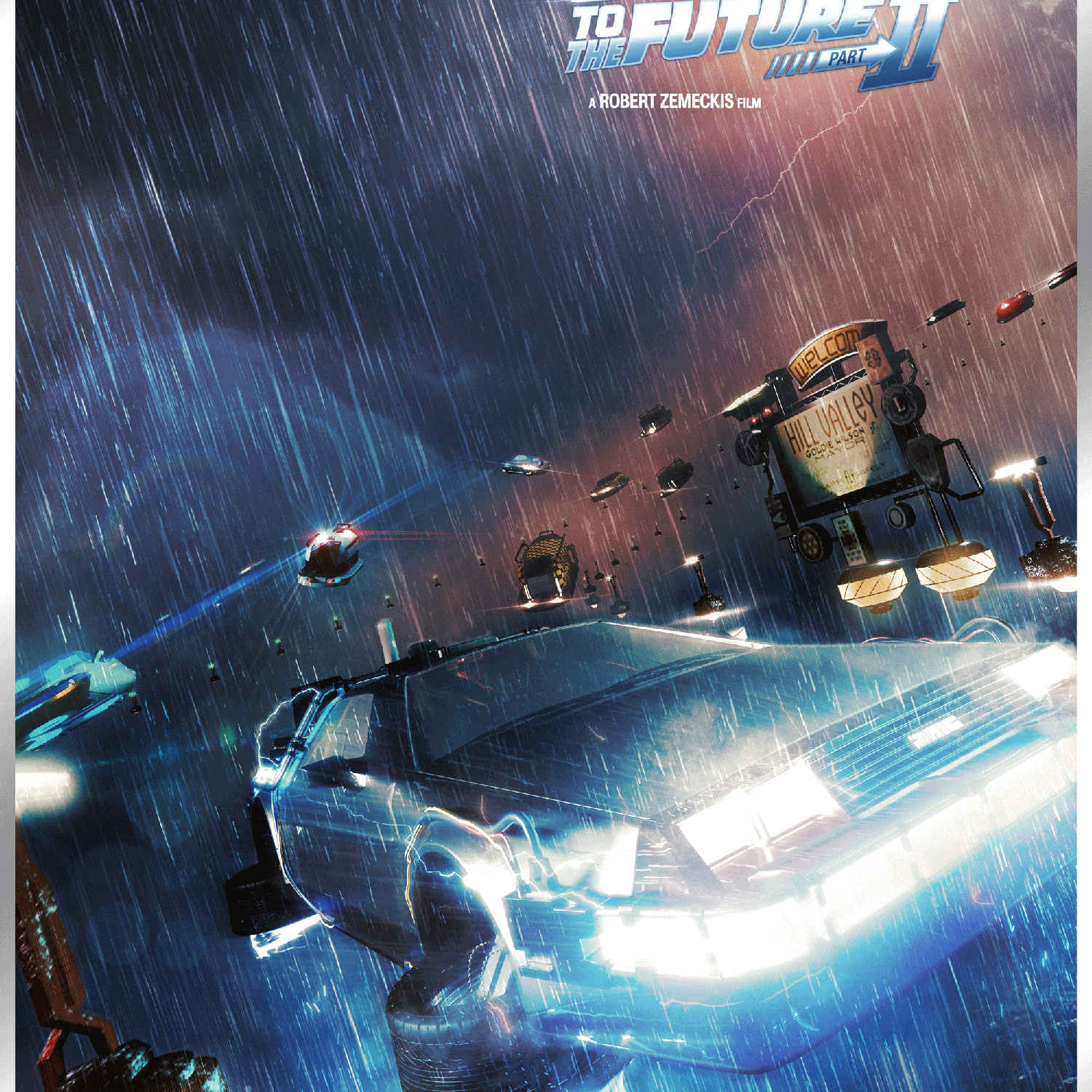 Oliver Rankin "Back to the Future: Part II" Foil Variant