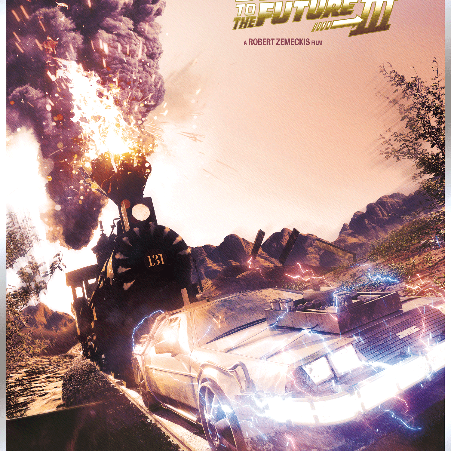 Oliver Rankin "Back to the Future: Part III" Foil Variant