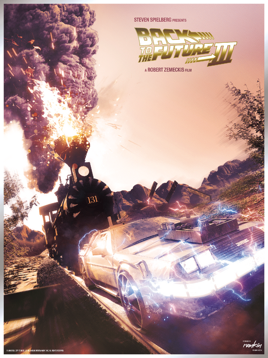 Oliver Rankin "Back to the Future: Part III" Foil Variant