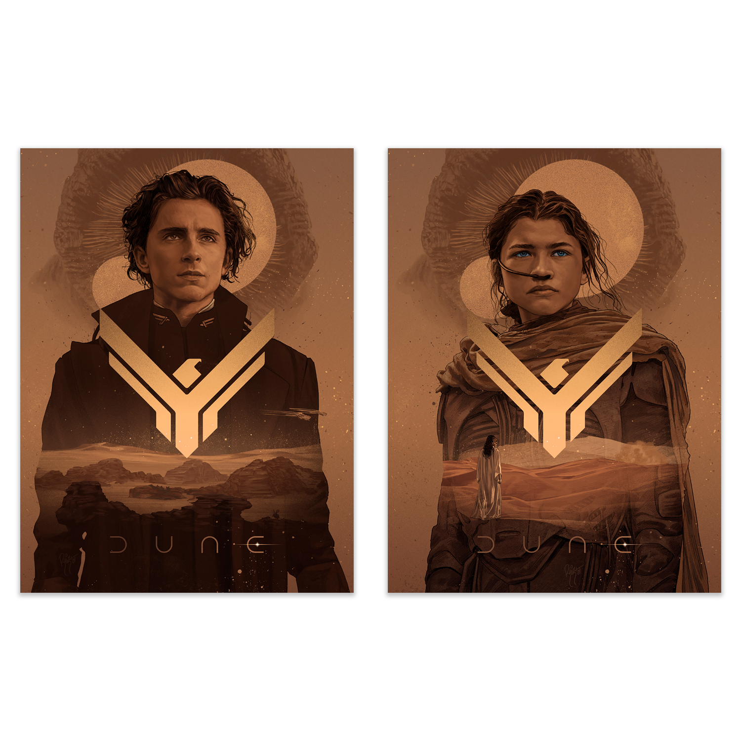 Juan Burgos "Paul & Chani" SET