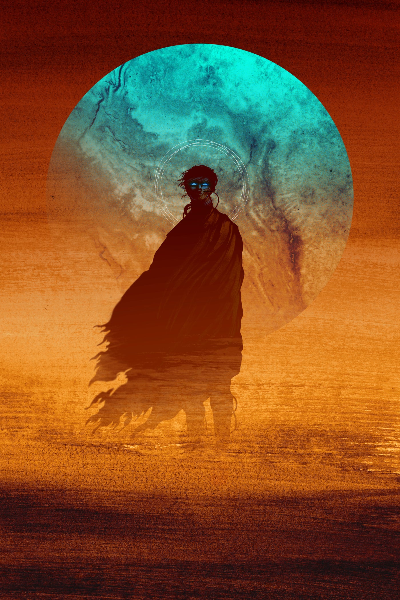 Matt Griffin "Paul (Dune Book Cover)"