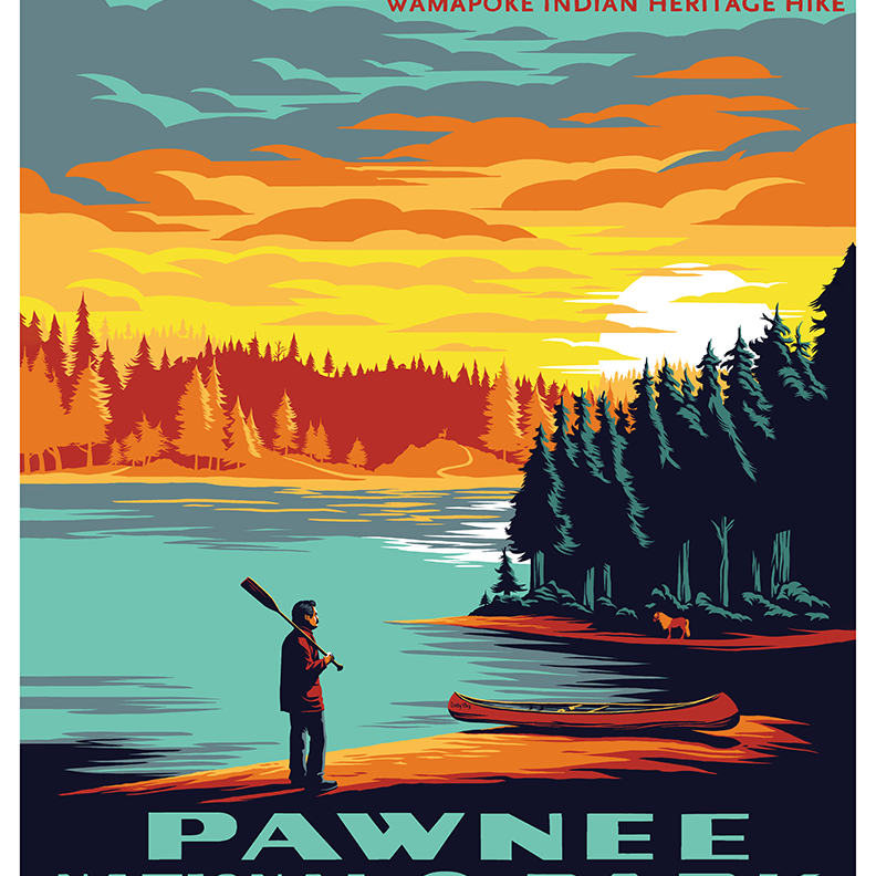 Mark Englert "Pawnee National Park" Charity Print