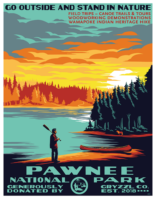 Mark Englert "Pawnee National Park" Charity Print