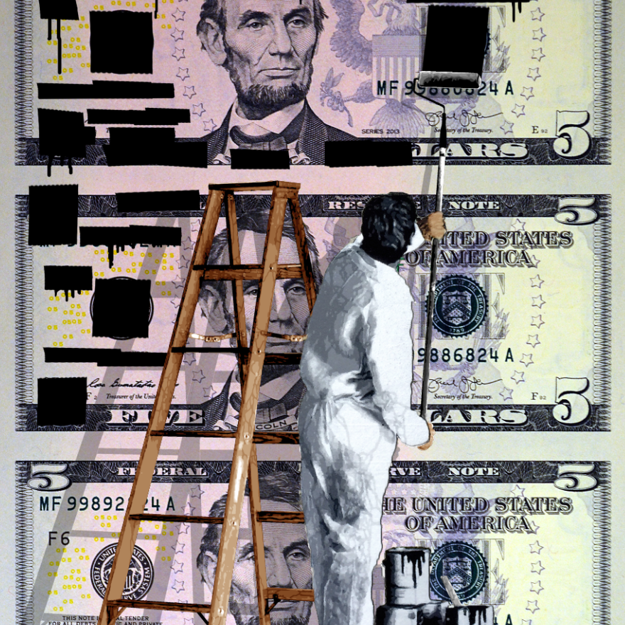 Penny "Redacted $5"