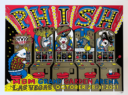 Jim Pollock "Phish - Las Vegas" [LOTTERY ENTRY]