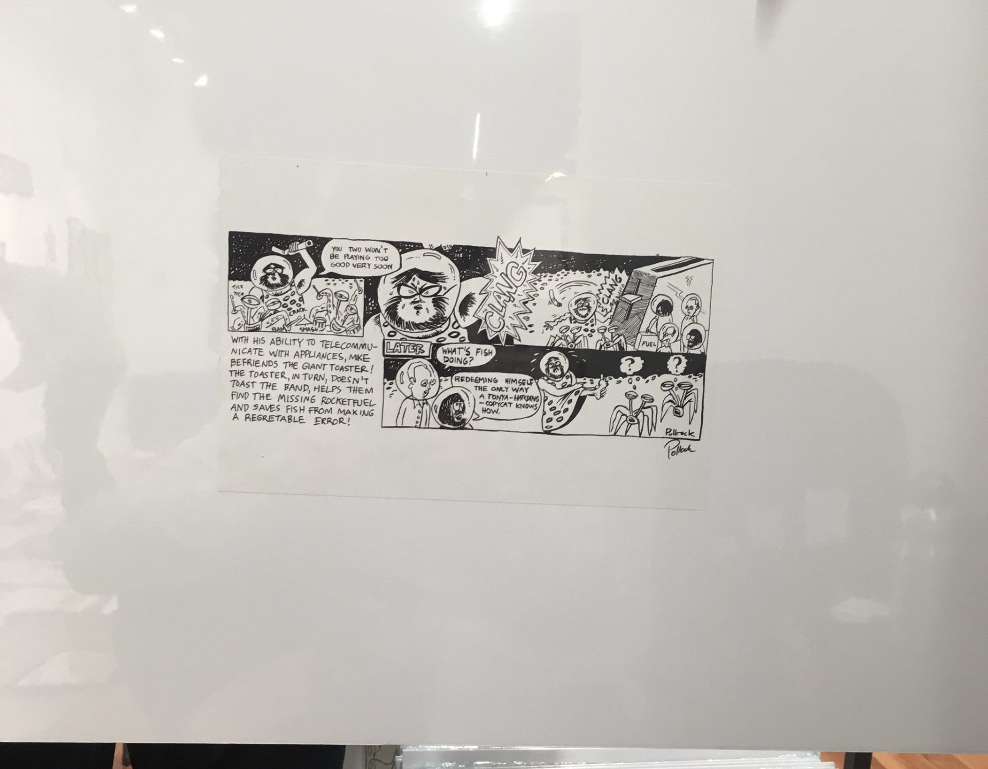 Comics Fishman Phish Fishman space comic featured in Spring 1995 Doniac Schvice ...