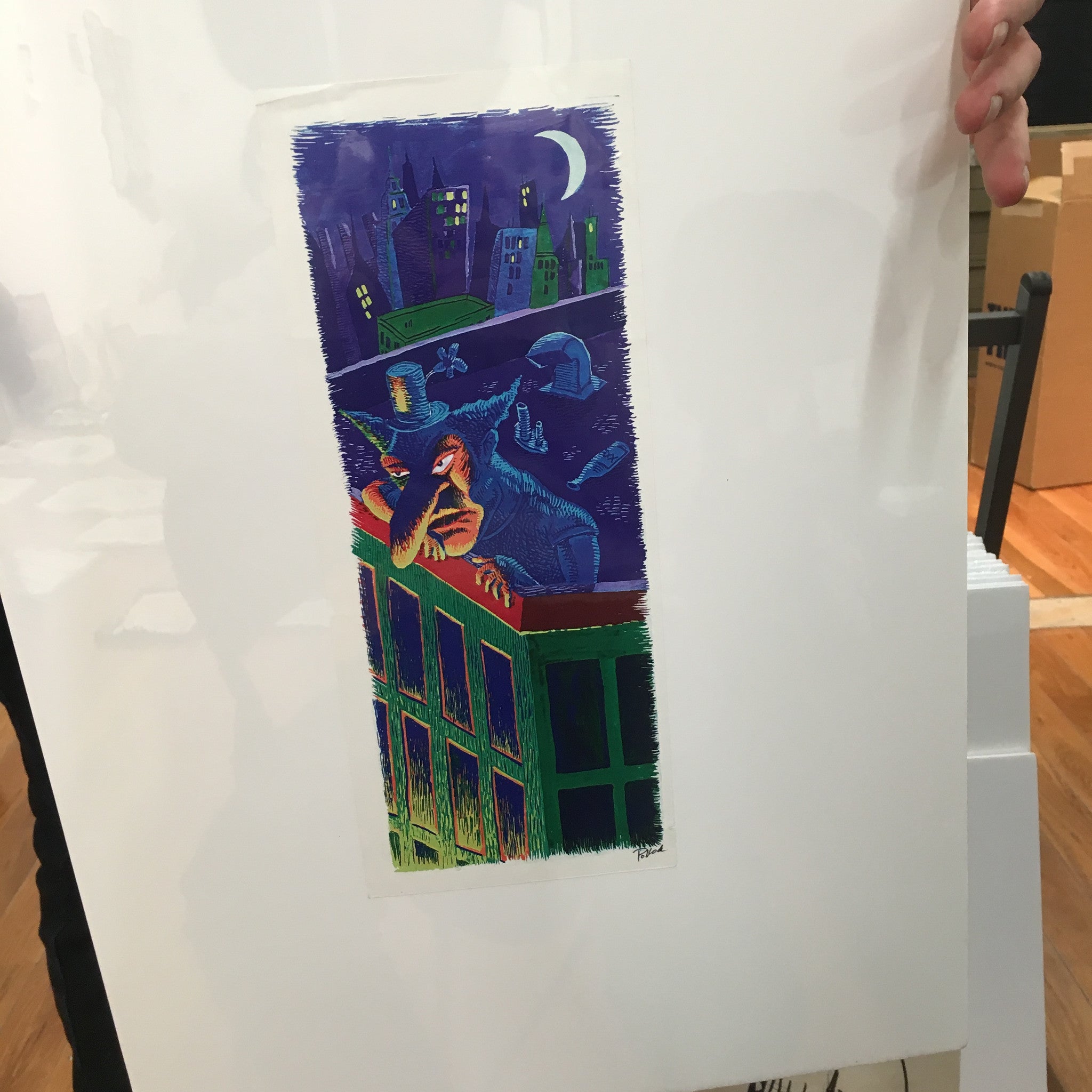 Phish Clifford Ball Era "Bookmark" Large offset print