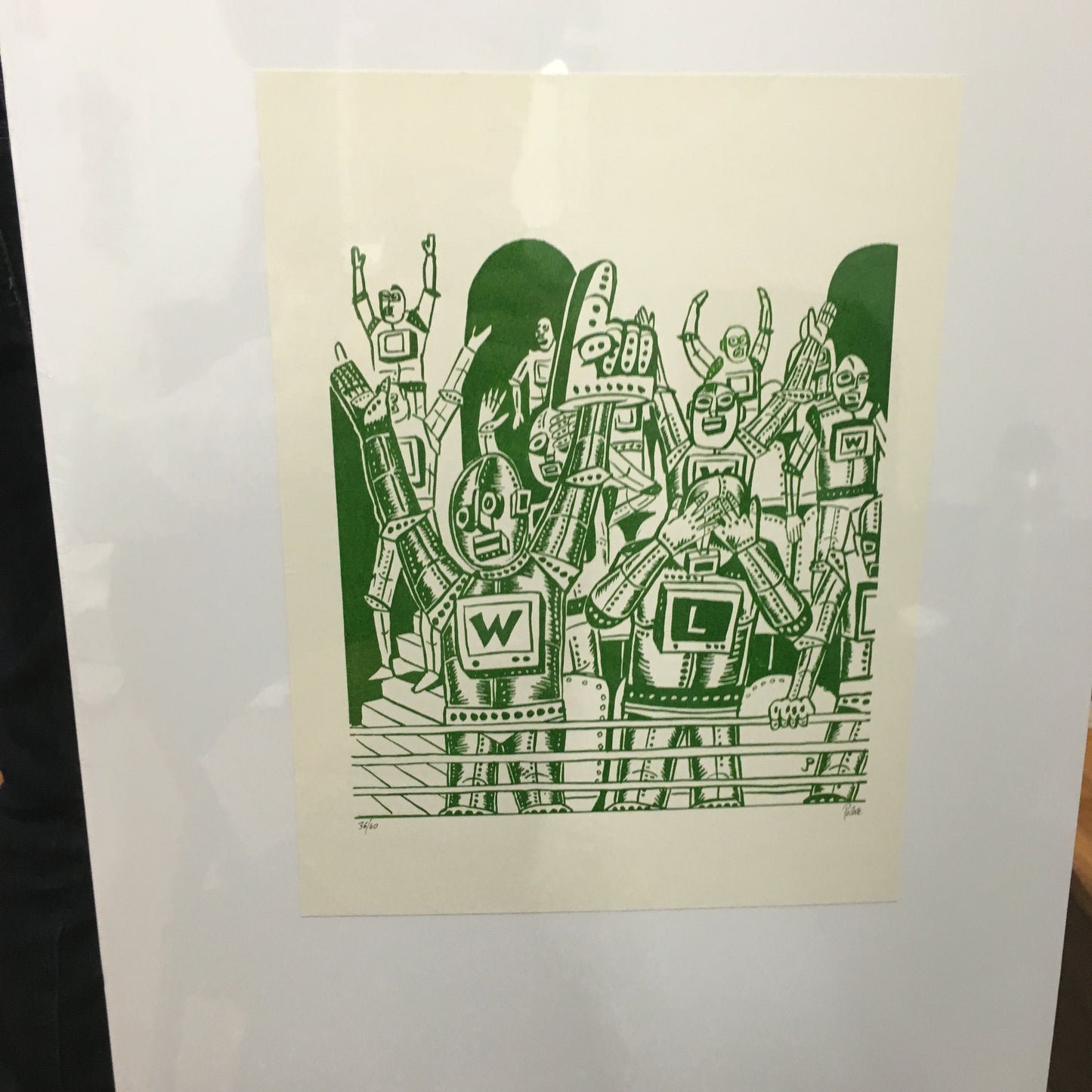 Fanbot numbered ed print