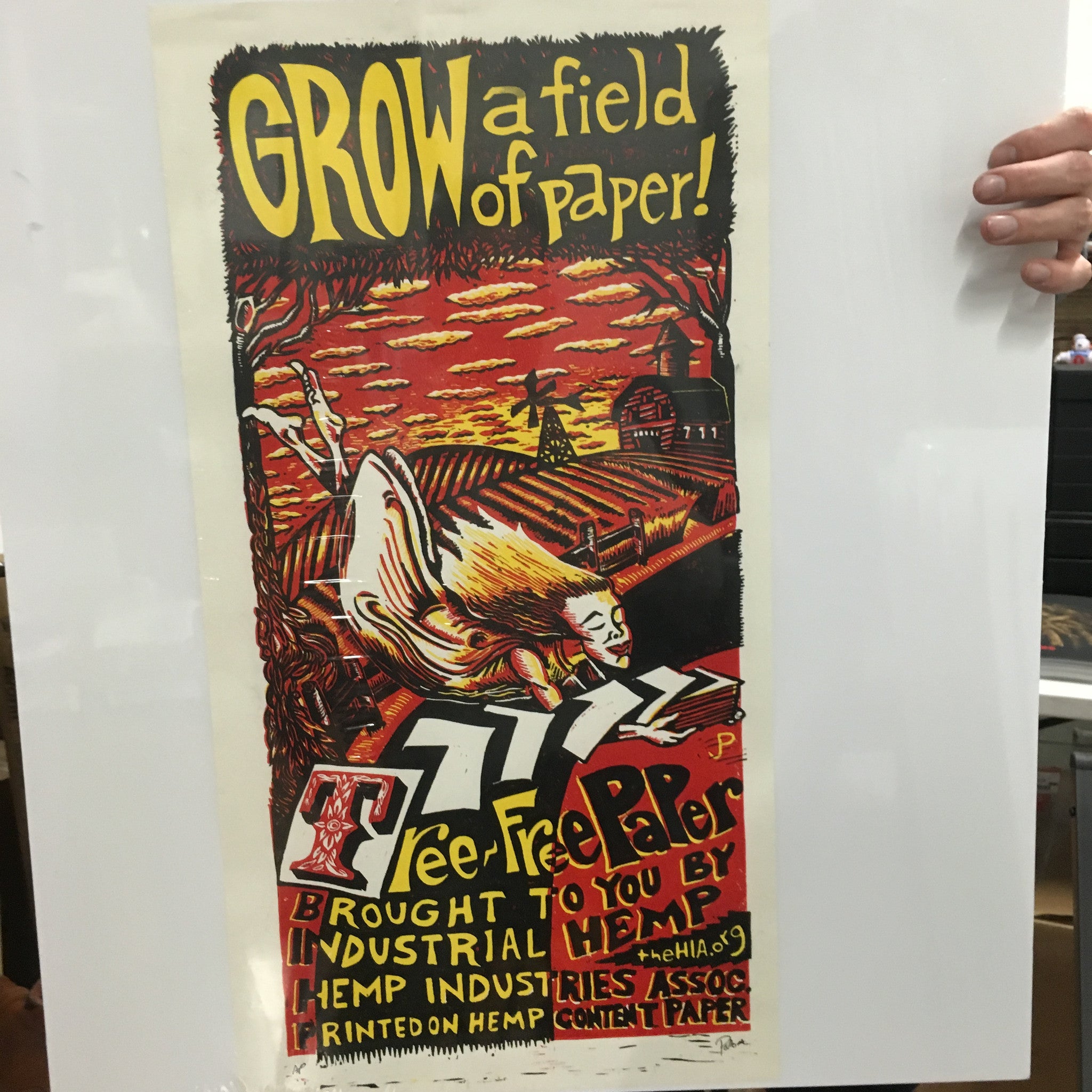 Hemp Series #2 - Grow A Field of Paper - AP NM