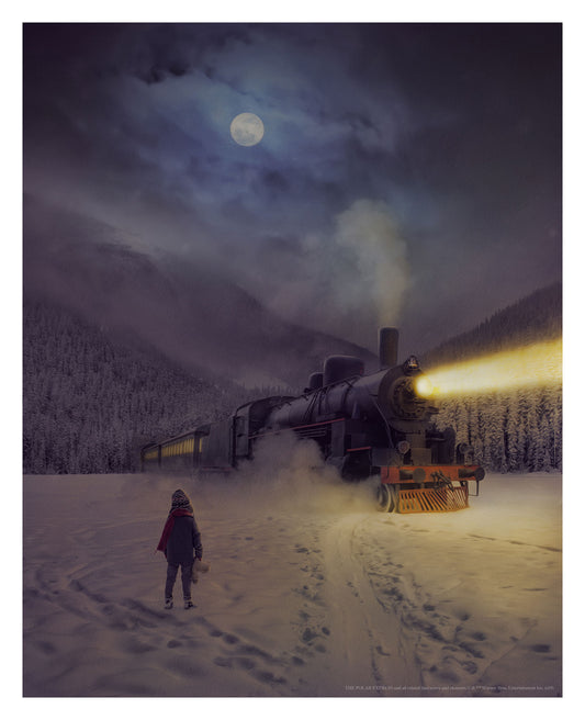 Stuart Holroyd "The Polar Express" Charity Print