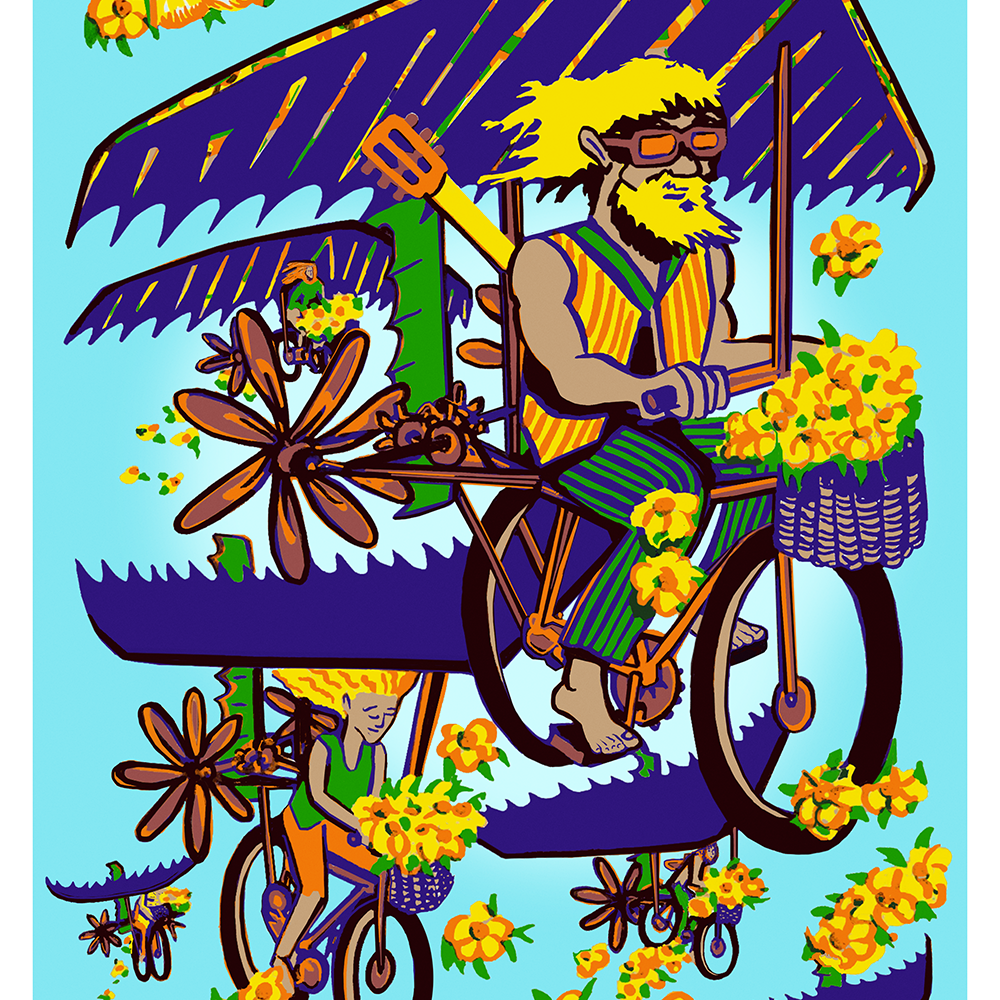 Jim Pollock "Bicycle Day"
