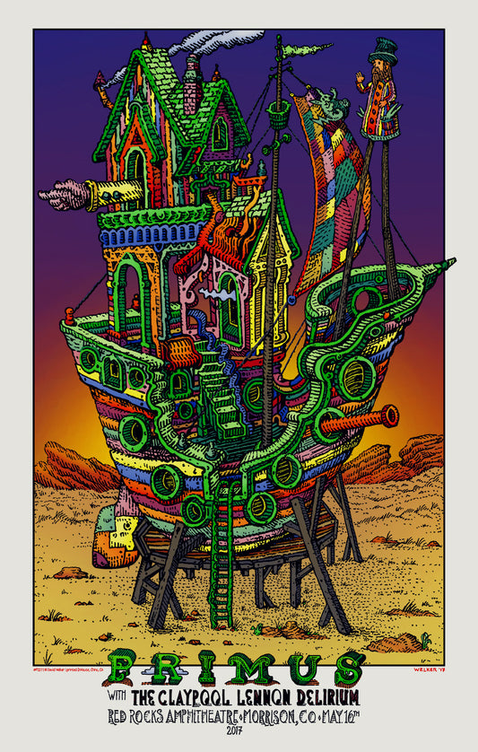 David Welker "Primus - Red Rocks May 16th 2017"