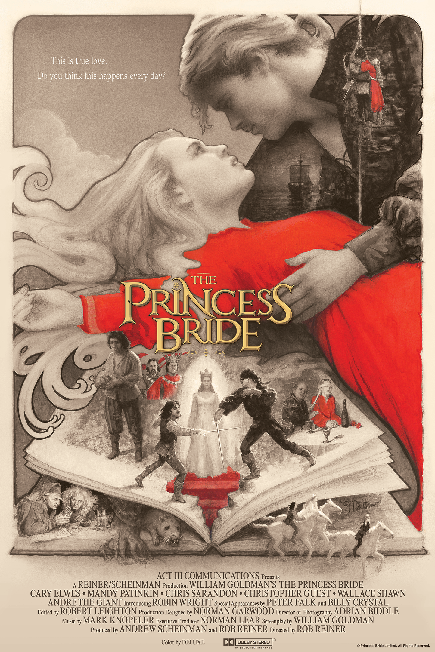 Matthew Peak "The Princess Bride" Variant AP
