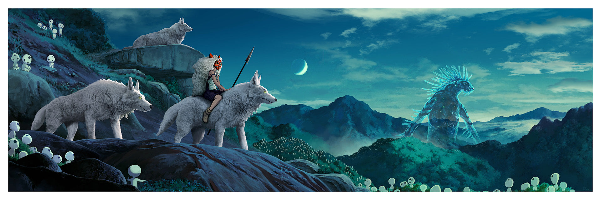 Pablo Olivera "Spirit of the Forest" Version A