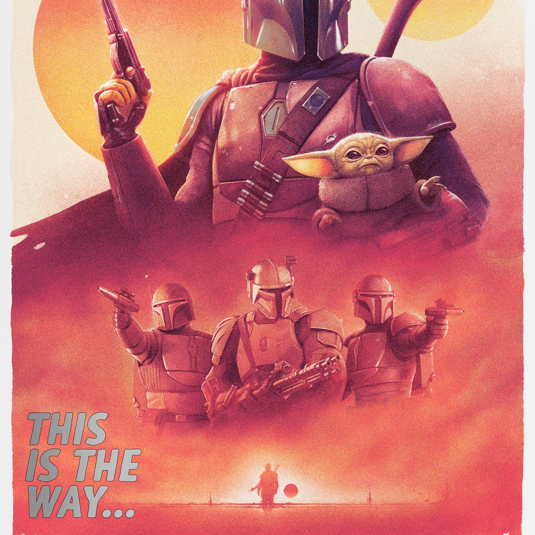 Tom Walker "This Is The Way (The Mandalorian)" Foil Variant