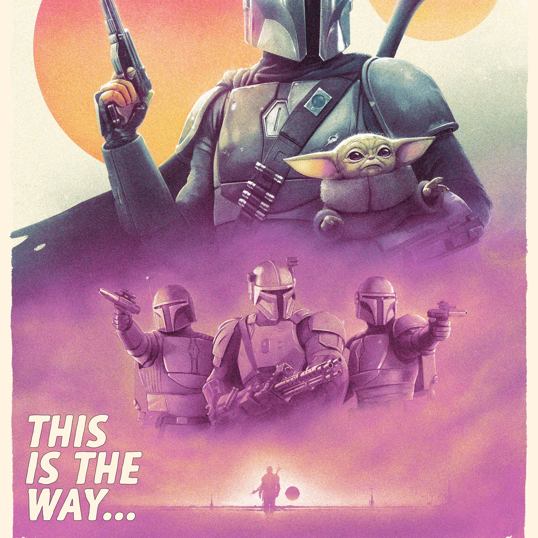 Tom Walker "This Is The Way (The Mandalorian)" Holiday Special Variant