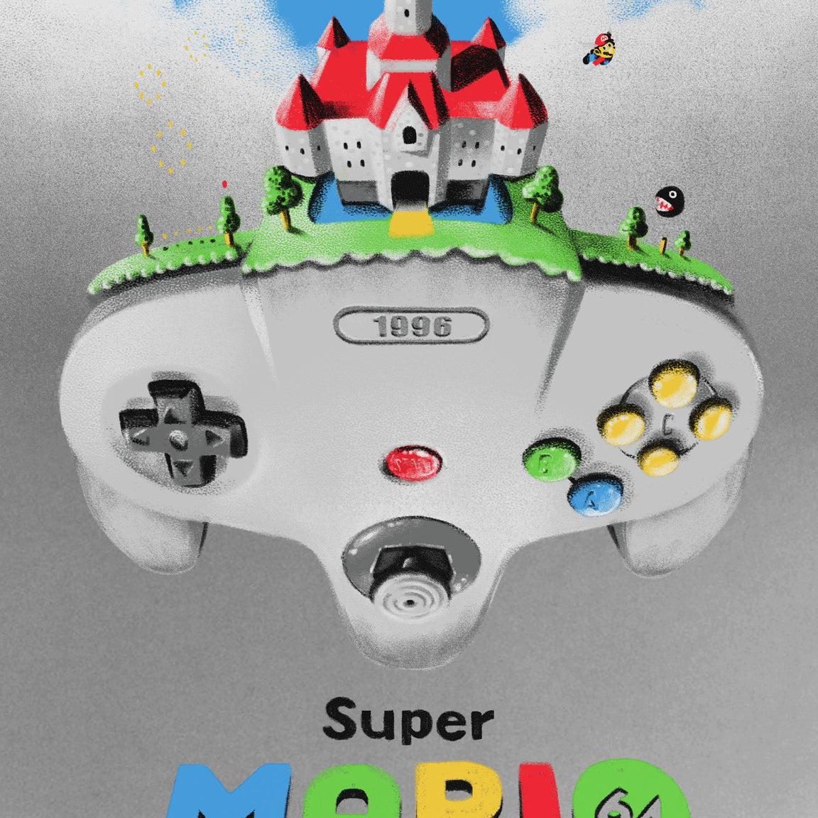 Lyndon Willoughby "Super Mario 64" Foil Variant