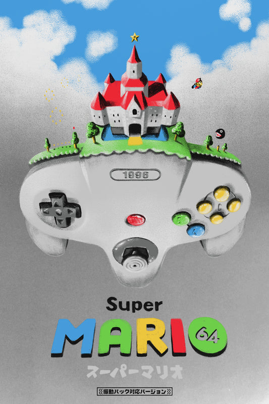 Lyndon Willoughby "Super Mario 64" Foil Variant