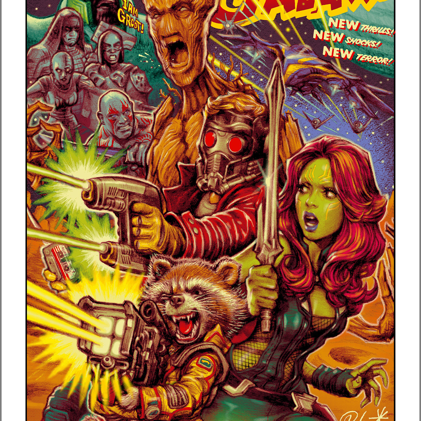 Rockin Jelly Bean "Guardians of the Galaxy"