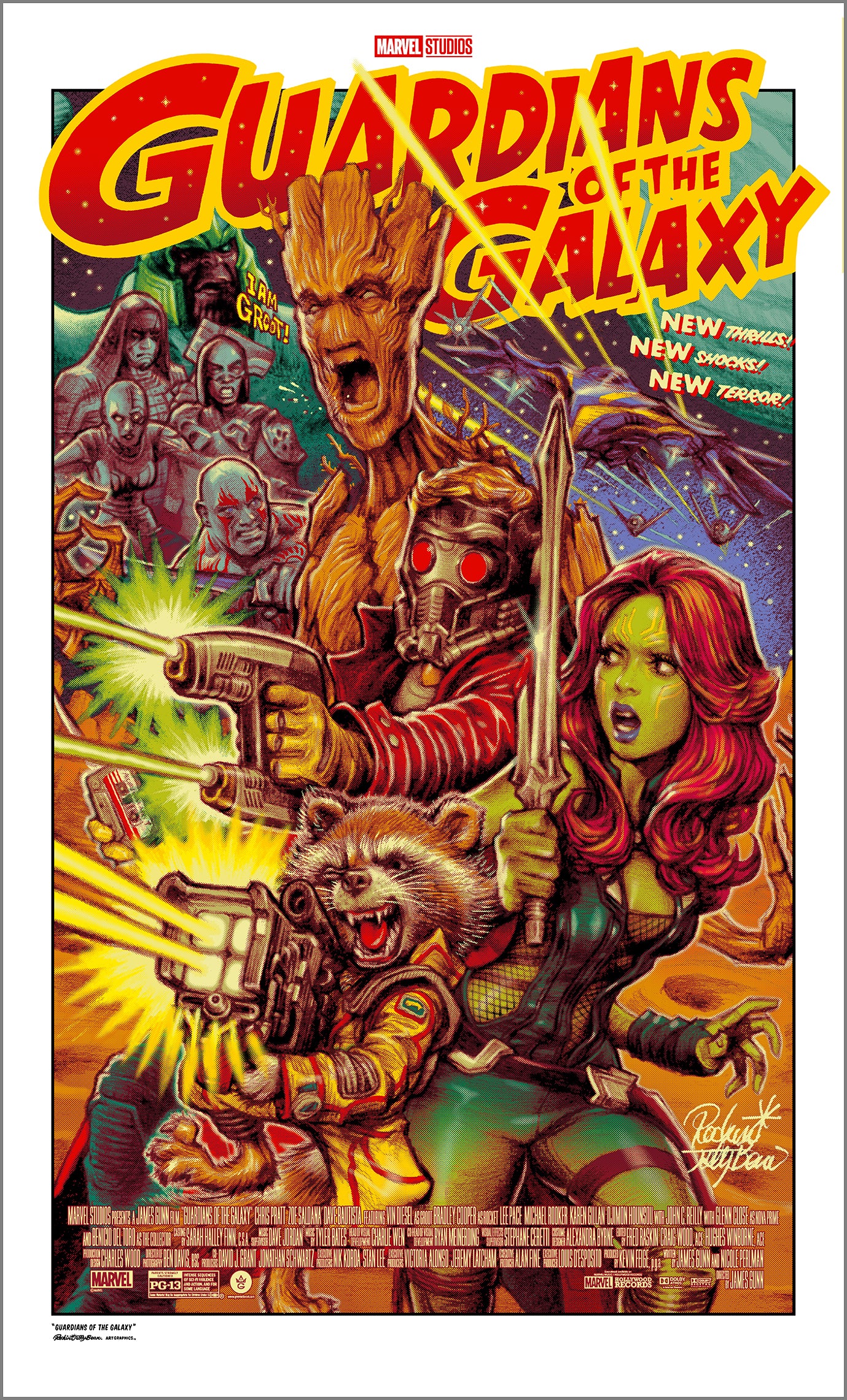 Rockin Jelly Bean "Guardians of the Galaxy"