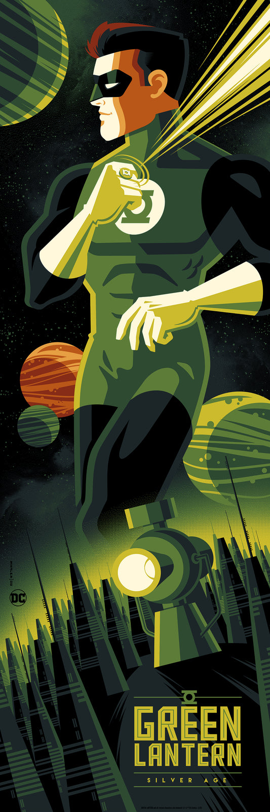 Tom Whalen "Green Lantern: Silver Age" Variant