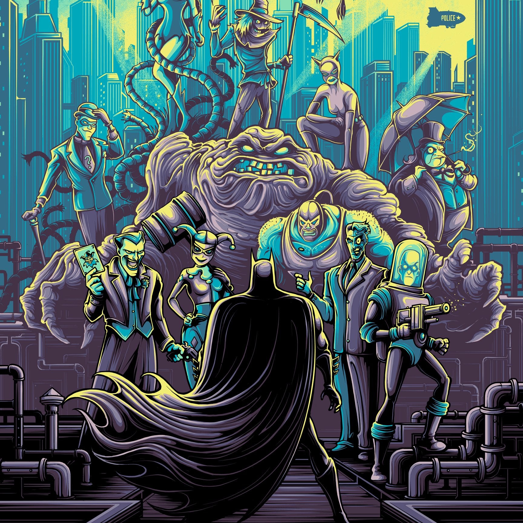 Dan Mumford "Batman: The Animated Series" NYCC Variant