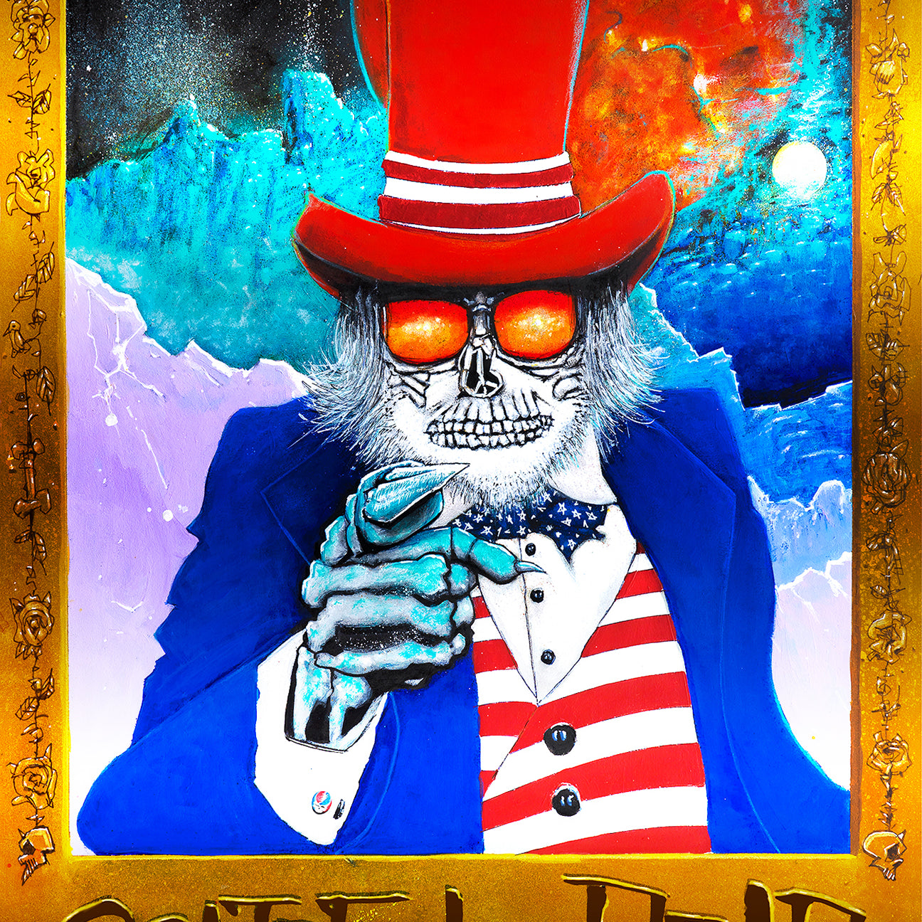 Joey Feldman "Grateful Dead: Uncle Sam Wants You" Foil Variant