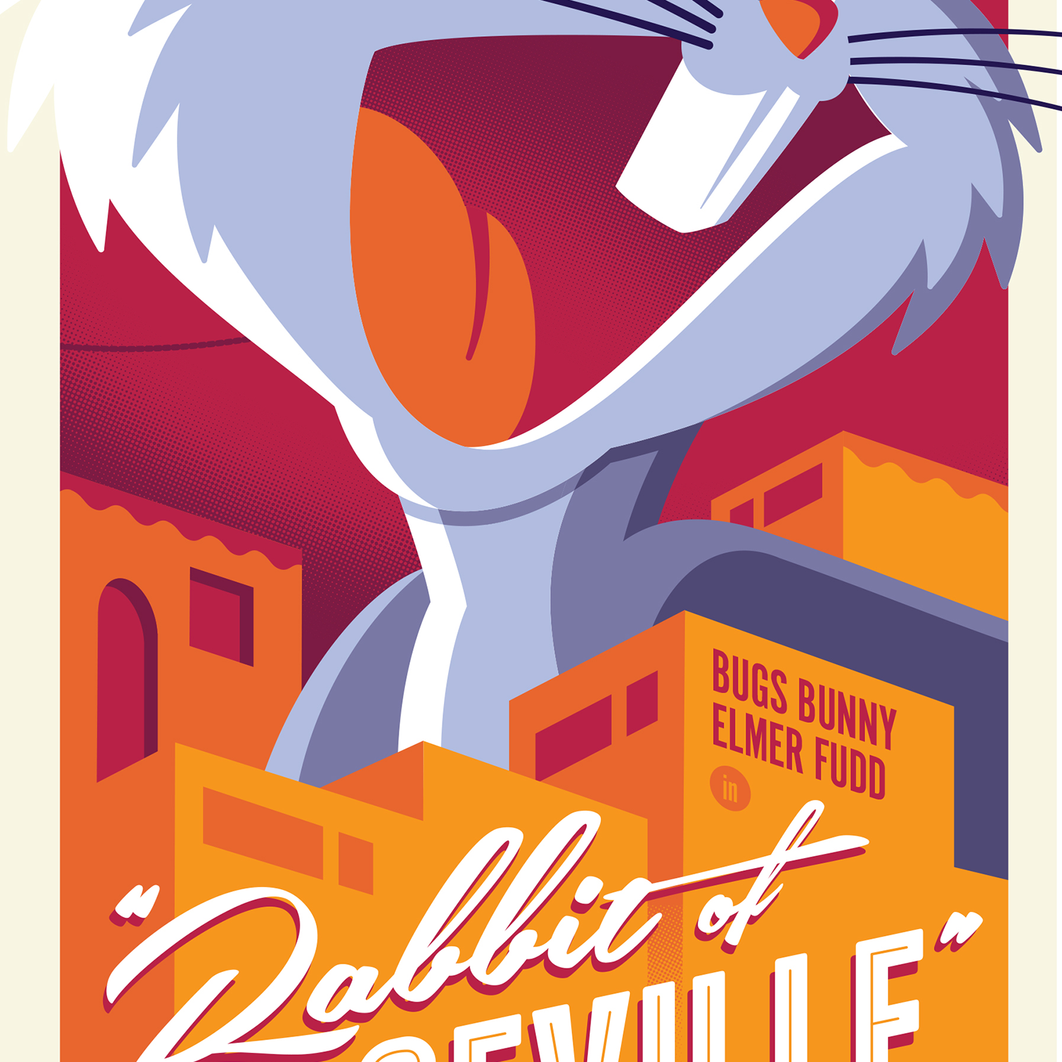 Tom Whalen "Rabbit of Seville" Variant