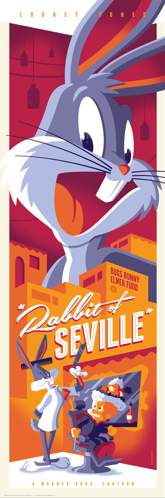 Tom Whalen "Rabbit of Seville" Variant