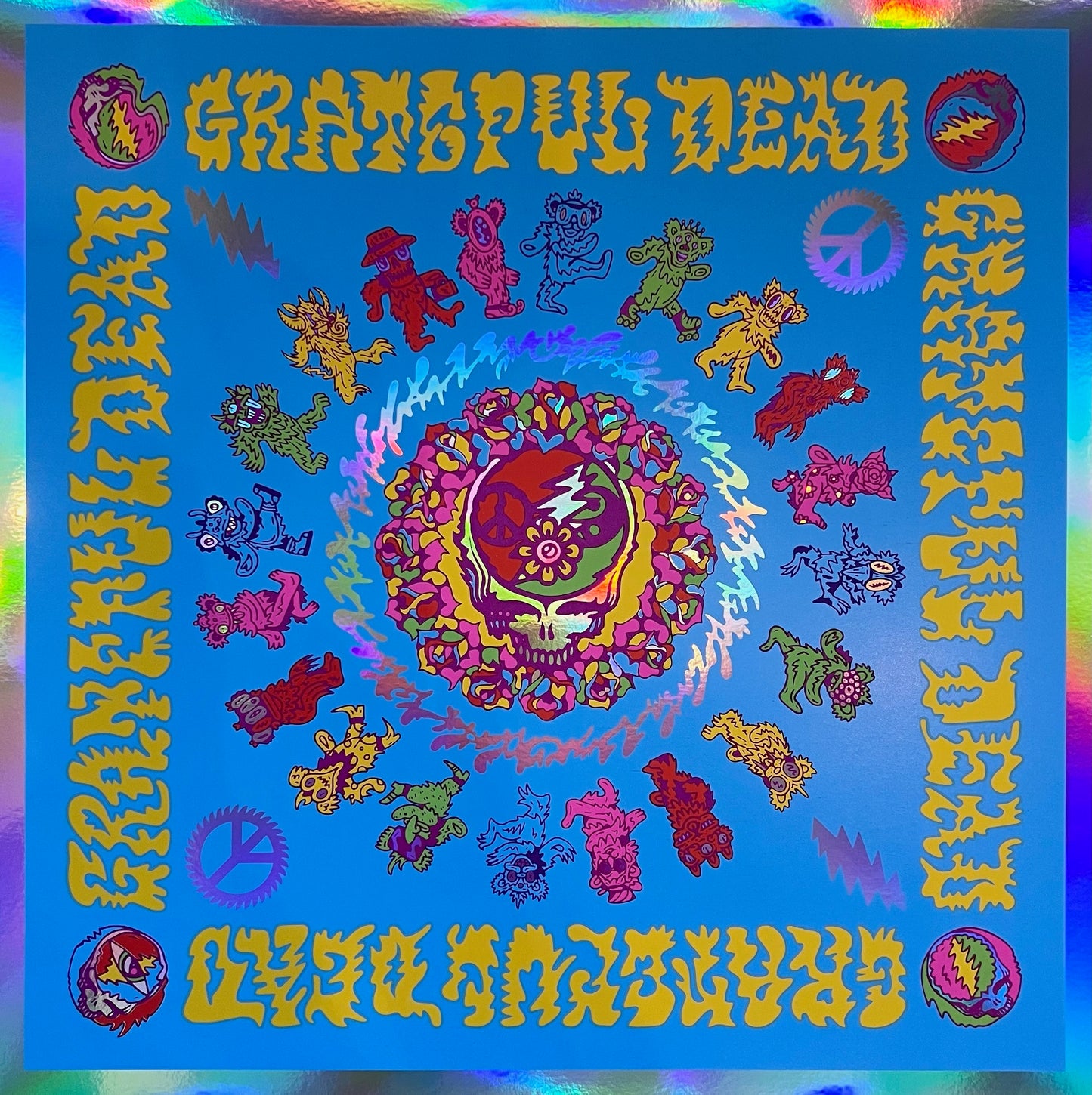 Young & Sick "Grateful Dead" Rainbow Foil