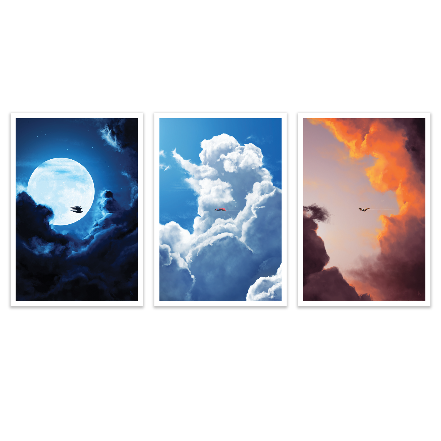 Royalston "Cloud Series: DC Trinity" SET