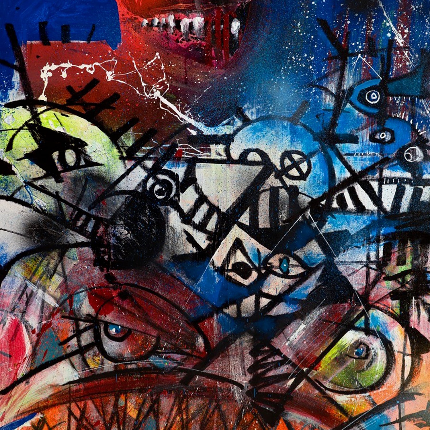 Joey Feldman "Santa Monica Pier at Night - Panel 4"