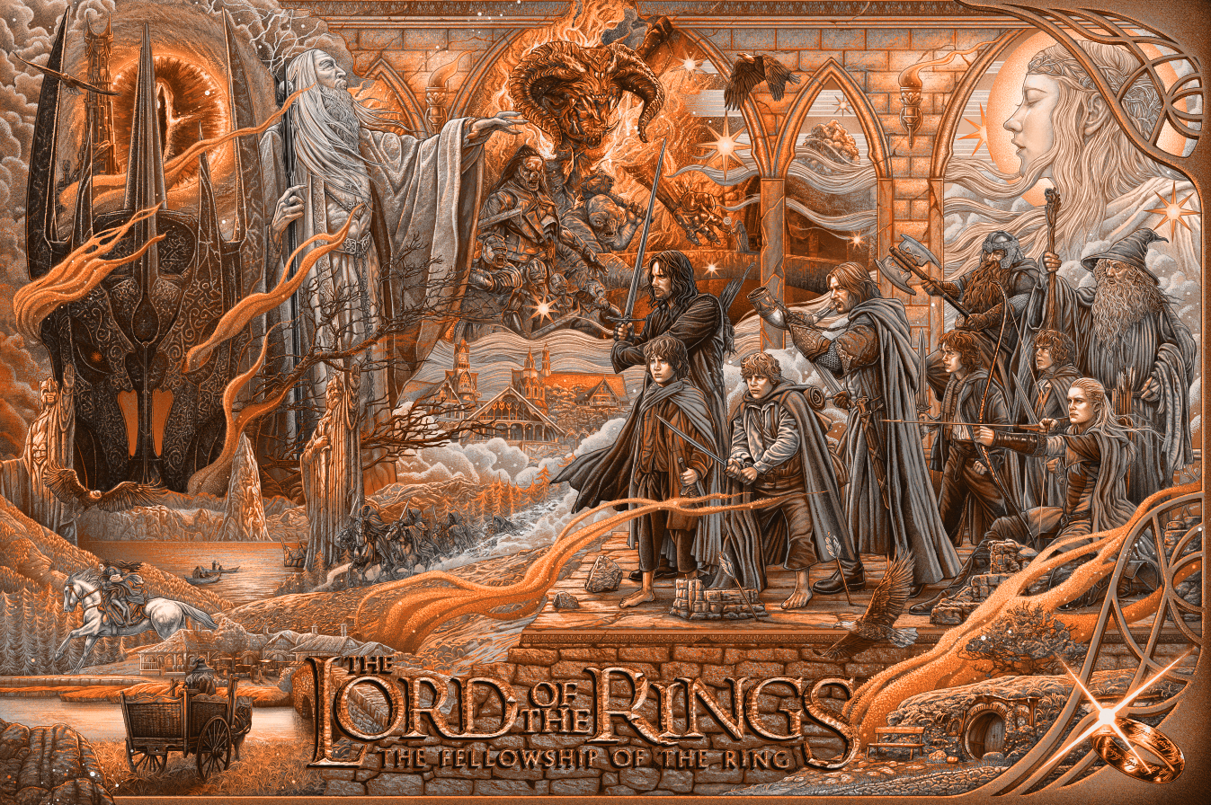 Ise Ananphada "The Lord of the Rings: The Fellowship of the Ring" Gold Variant