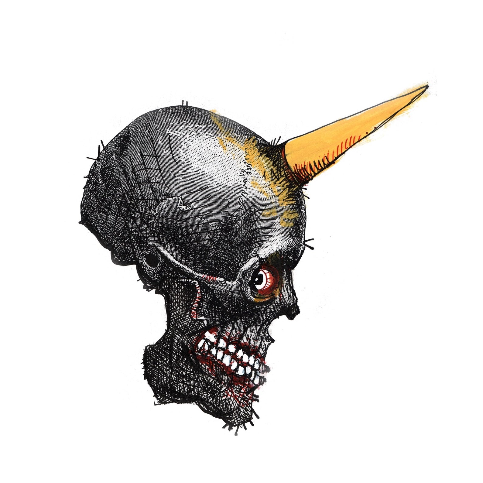 Joey Feldman "Autumnal Equinox Skull"