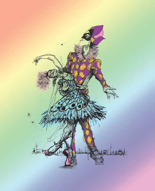 Joey Feldman "Ballet" Rainbow Foil Variant