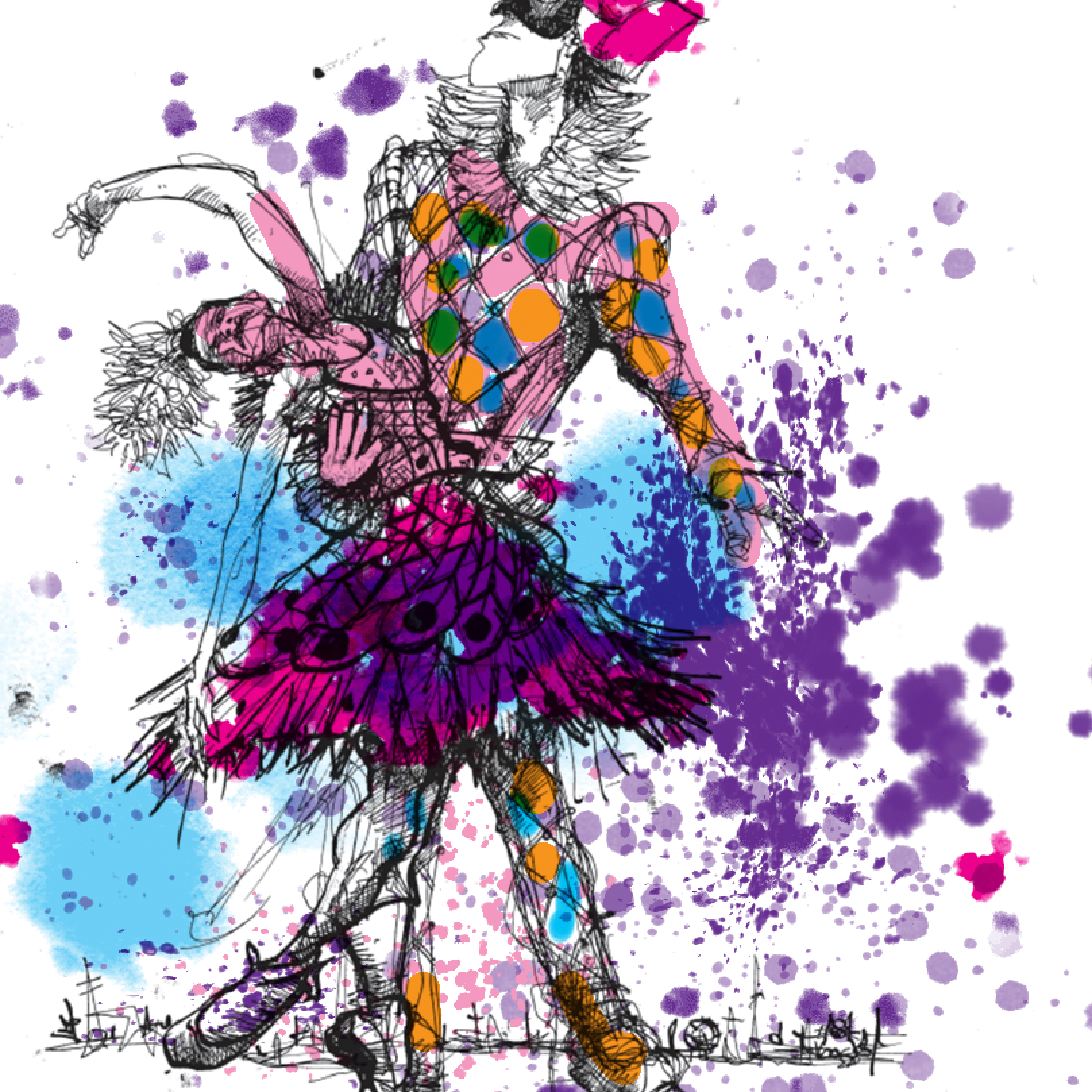Joey Feldman "Ballet" Hand-Embellished Variant
