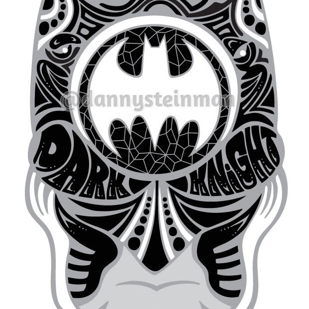 Danny Steinman "The Dark Knight: Silver Deep Space" Enamel Pin
