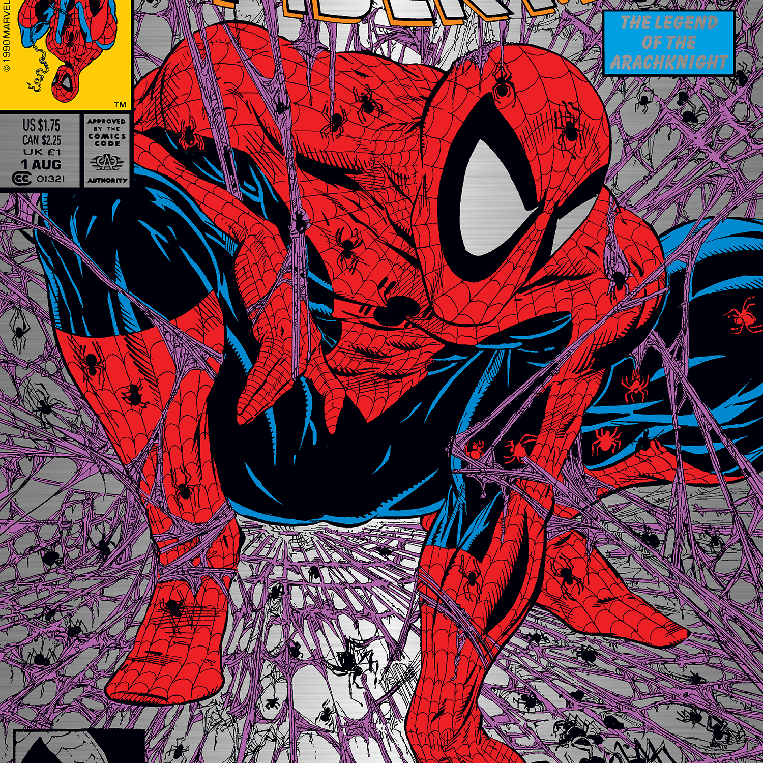 Todd McFarlane "Spider-Man #1" Aluminum Print