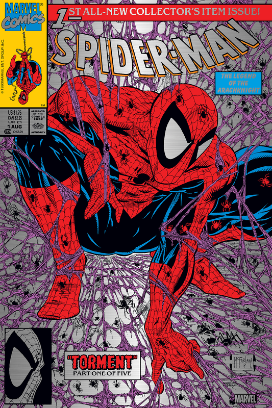 Todd McFarlane "Spider-Man #1" Aluminum Print