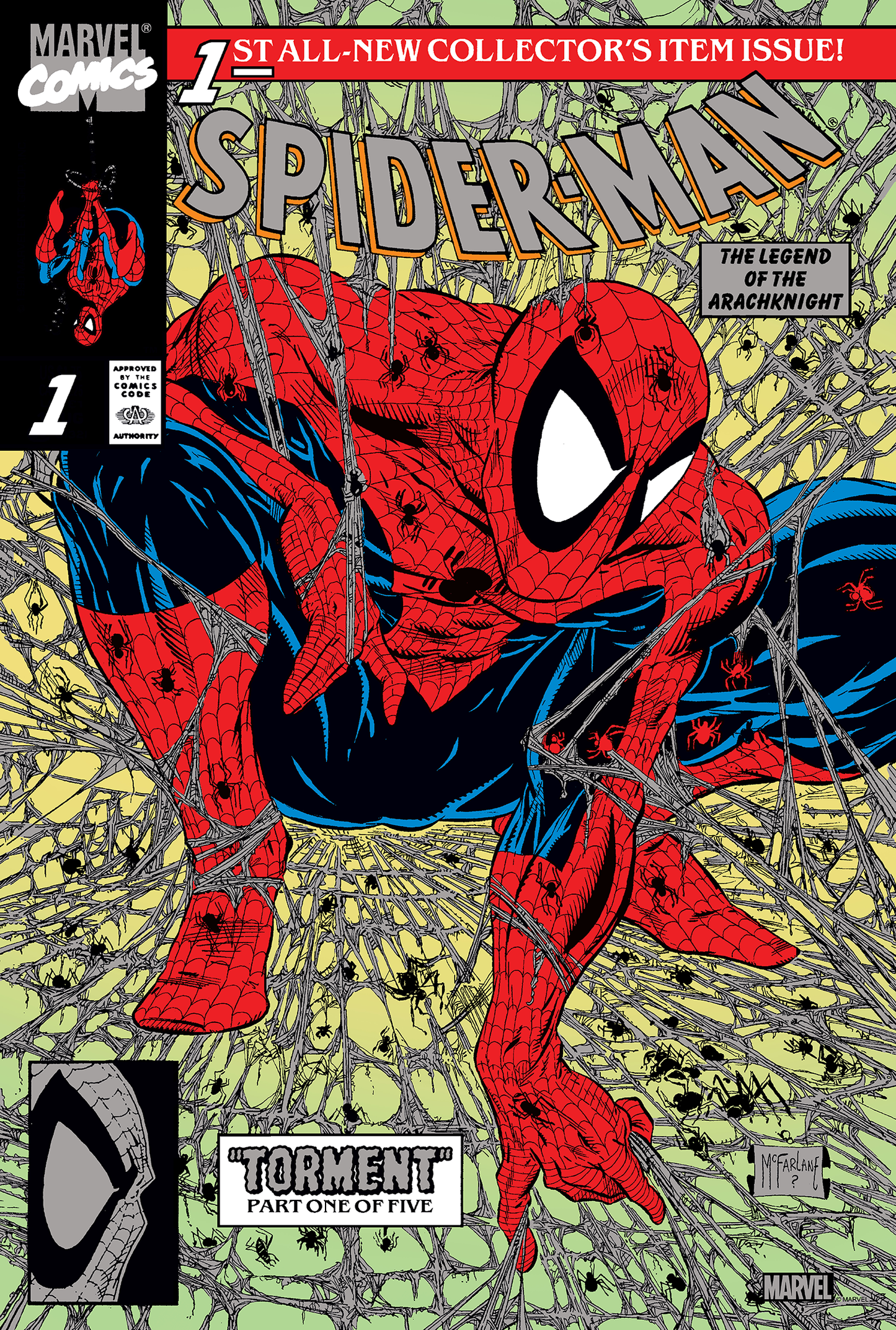 Todd McFarlane "Spider-Man #1" Platinum Variant